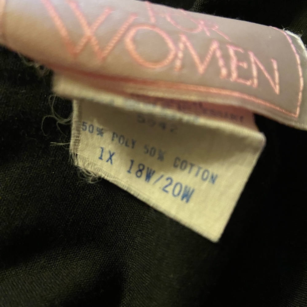 Women’s Just for Women Brand Black Floral Maxi Casual Dress 18/20 - Picture 3 of 5